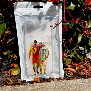 Customized Messi and Ronaldo iPhone 12 case